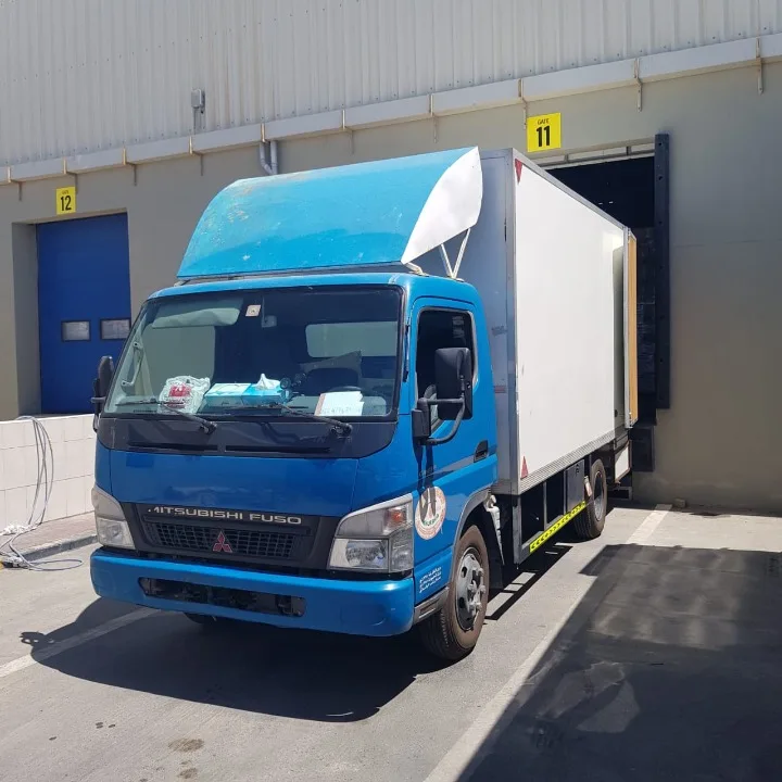 3-Ton Dry Box Pickup in UAE